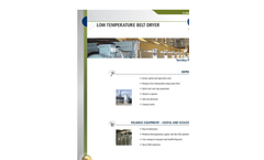 Berlie - Low Temperature Belt Dryer- Brochure