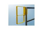FabEnCo - Model RX Series - Standard Bolt-On Extended Coverage Safety Gate