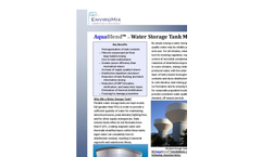 AquaBlend - Water Storage Tank Mixing System Brochure