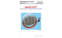 DanELAST - Zero-Leakage Air Isolation FRP Damper - Brochure