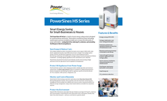PowerSines - Model HS Series - Controllers  Brochure