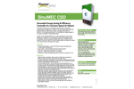 SinuMEC - Model CSD - Sinusoidal Motor Efficiency Controller  Brochure
