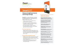 SmartLEC - Indoor & Outdoor Lighting Controller Brochure