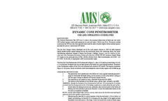 AMS - Dynamic Cone Penetrometer - Datasheet