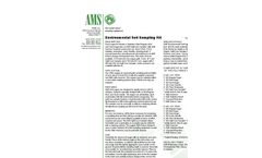 Environmental Soil Sampling Kit - Technical Datasheet