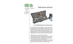 AMS - Bulk Density Soil Sampling Kit - Brochure