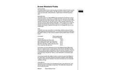 AMS - Brown Moisture Probe - Brochure