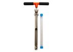 AMS - Model 424.19 - 1-1/8 X 12 Inch Plated Dual Purpose Soil Recovery Probe w/ Handle, 5/8 Inch Thread