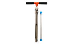 AMS - Model 424.19 - 1-1/8 X 12 Inch Plated Dual Purpose Soil Recovery Probe w/ Handle, 5/8 Inch Thread