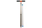 AMS - Model 424.23 - 1-1/8 X 24 Inch Plated Dual Purpose Soil Recovery Probe w/ Handle, 5/8 Inch Thread