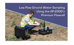 Low flow sampling, methodology for groundwater sampling