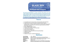 BlackBox - Aquaprobe Data Converter System - Brochure