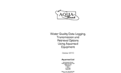 Aquaread Data Logging Options - Brochure