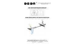 Doda - Model BG 80 Series - Biogas Mixers - Brochure