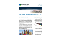 Hydrogeology and Remediation Services- Brochure