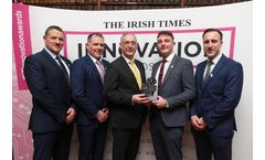 The SolarStreetBinTM from PEL Waste Reduction Equipment Presented with Irish Times Innovation Award for 2019