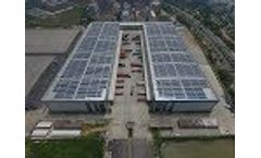 JD Logistics Park 3MW Solar Rooftop Video