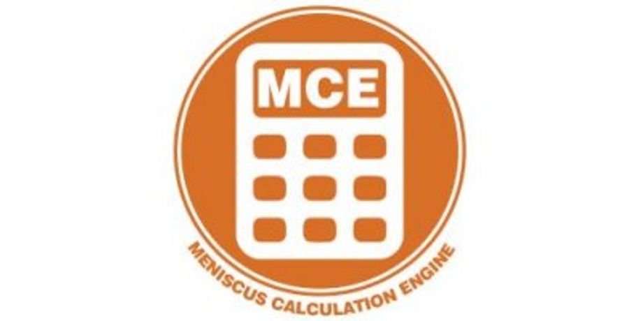 Meniscus - Version MCE - Meniscus Calculation Engine Software