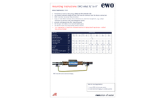 EWO VITAL - Mounting Instructions Manual