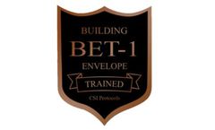 BET-1-Building Envelope Trained-6 hours Course