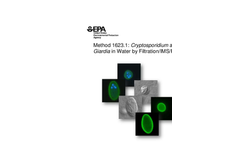 Cryptosporidium and Giardia Analysis and Testing Laboratory Services Brochure