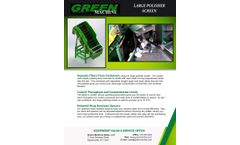 Green Screens - Polisher Separation Recycling Equipment Brochure
