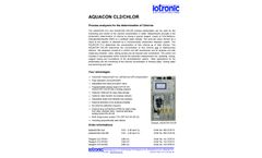 Aquacon - Model CL2/CHLOR - Process Analyzers Brochure