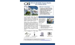 OSi - Model OWI-432 DSP WIVIS - Present Weather and Visibility Sensor - Brochure