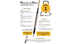 Testwell Smart - 2 in 1 Water Level Meters Brochure