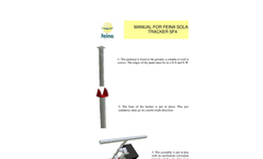 Feina - Model SF04 - Mini Solar Tracker  -  Brochure