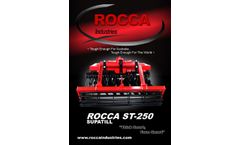 Rocca SupaTill - Model ST-250 - Disc Tillage Brochure