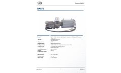 SRM - Model OA075 - Synchronized Twin Screw single Stage Air Compressor Brochure
