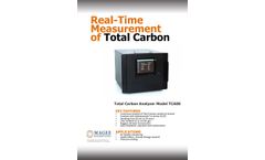 Magee Scientific - Model TCA08 - Total Carbon Analyzer Brochure