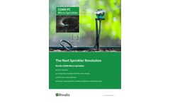 Rivulis - Model S2000 PC - Micro Sprinkler Brochure