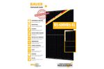 Bauer - Model BS-6MHB5-EL-PERC - 325 - 335W Half-Cut Monocrystalline Solar Module Brochure