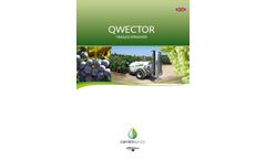 Wector - Model Q DTS - Trailed Sprayers with Anti-Drift Tower Brochure