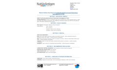 Native - Model FHA - Bordetella Pertussis Brochure