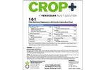 Verdesian - Model Crop+ - Foliar Nutritional Supplement Brochure