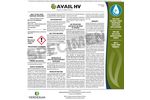 Avail - Model HV - Phosphorus Fertilizer Enhancer Brochure