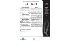 Citron - Water Herbicide Adjuvant Boosts Herbicide Brochure