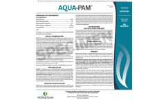 Aqua-Pam - Soil Surfactant and Water Retention Aid Nutrient Brochure