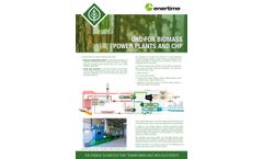 ORC Solutions for Biomass Brochure