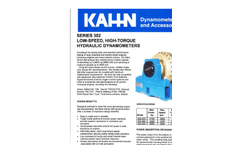Kahn - Model 302 - Diesels Automotive Dynamometers Brochure