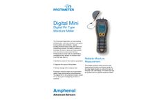 Protimeter - Digital Mini Portable and Precise Pin Type Moisture Meter Brochure