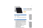 CSUN - Model CSUN-S156-5BB(Dia210) - 5 Busbar Solar Cells Brochure