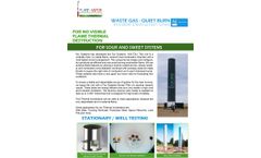 FAV Systems - Model FAV-WG-TDU - Waste Gas Quiet Burn Brochure