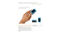 Maxtec - Model MD300 C63 Pulse - Spot-Check Pulse Oximeter Brochure
