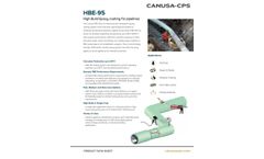 Canusa - Model HBE-95 - Two-Component Epoxy Coating System Brochure