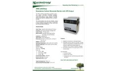 AMC 1ACOsvp Standalone Carbon Monoxide Monitor with ECM Fan Output - Specification Brochure