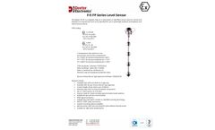 Deeter - Model F/S-FP - Bespoke Explosion Proof Stainless Steel Float Switch Brochure